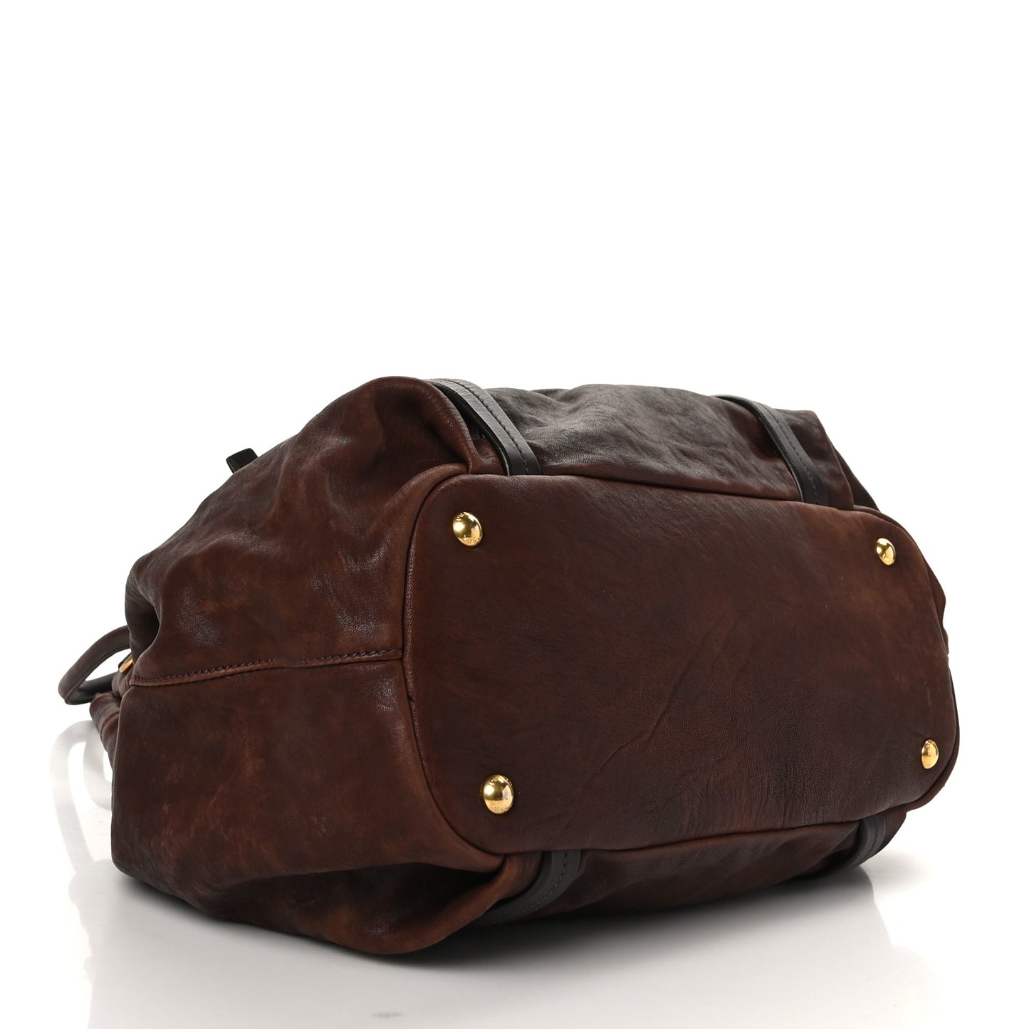 Nappa Shoulder Bag Brown
