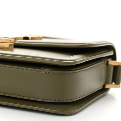 Saint Laurent Smooth Calfskin Small Solferino Satchel Vert Khaki 10 of 10