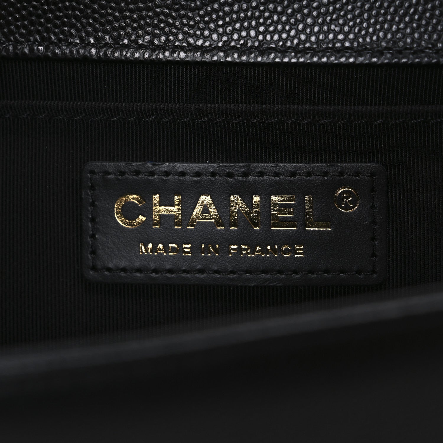 Chanel Caviar Quilted Medium Boy Flap Black 6 of 11