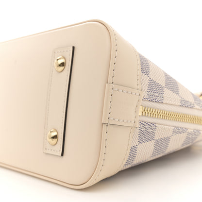 Louis Vuitton Damier Azur Braided Alma BB 9 of 10