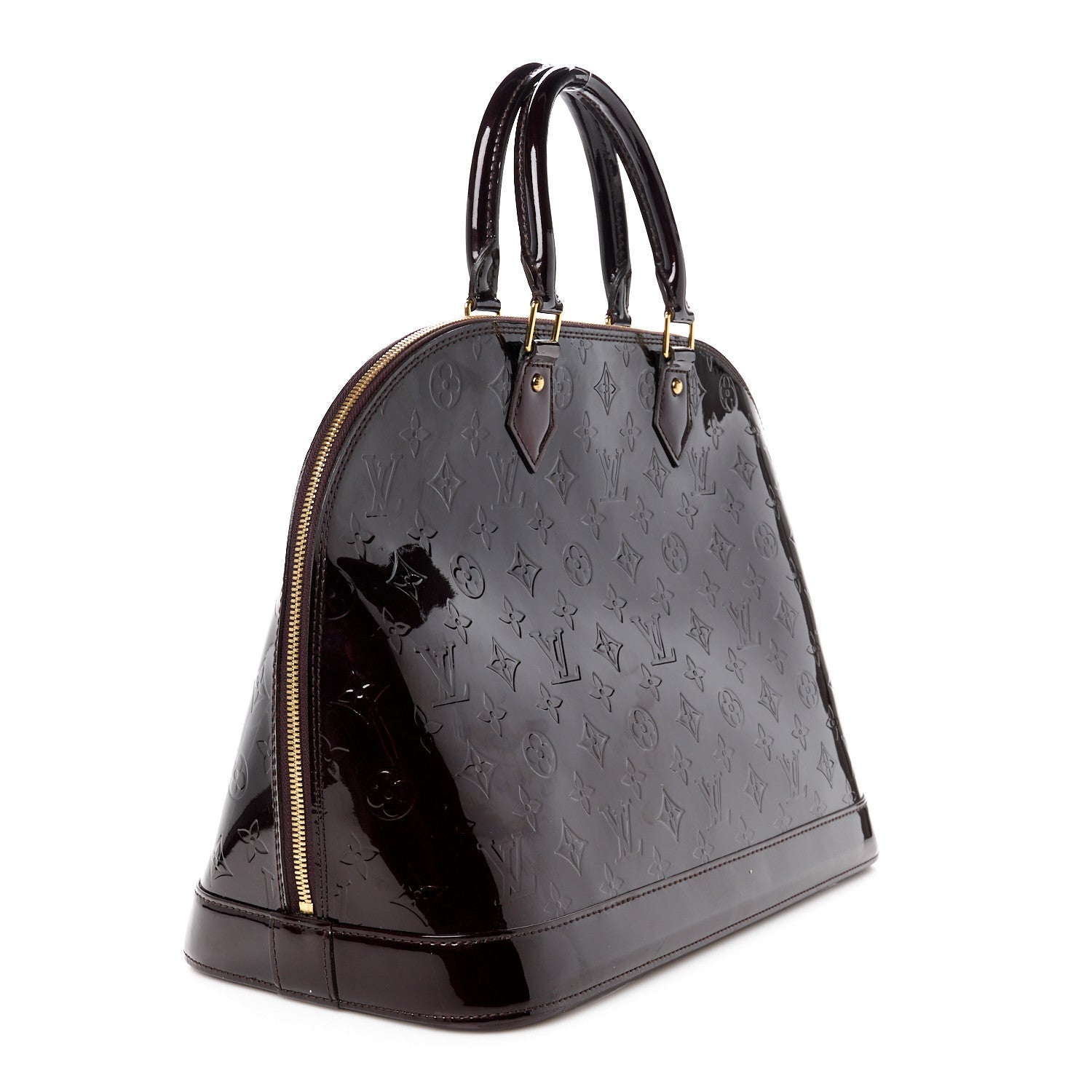 Louis Vuitton Vernis Alma GM Amarante 3 of 10