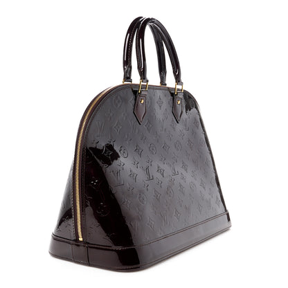 Louis Vuitton Vernis Alma GM Amarante 3 of 10