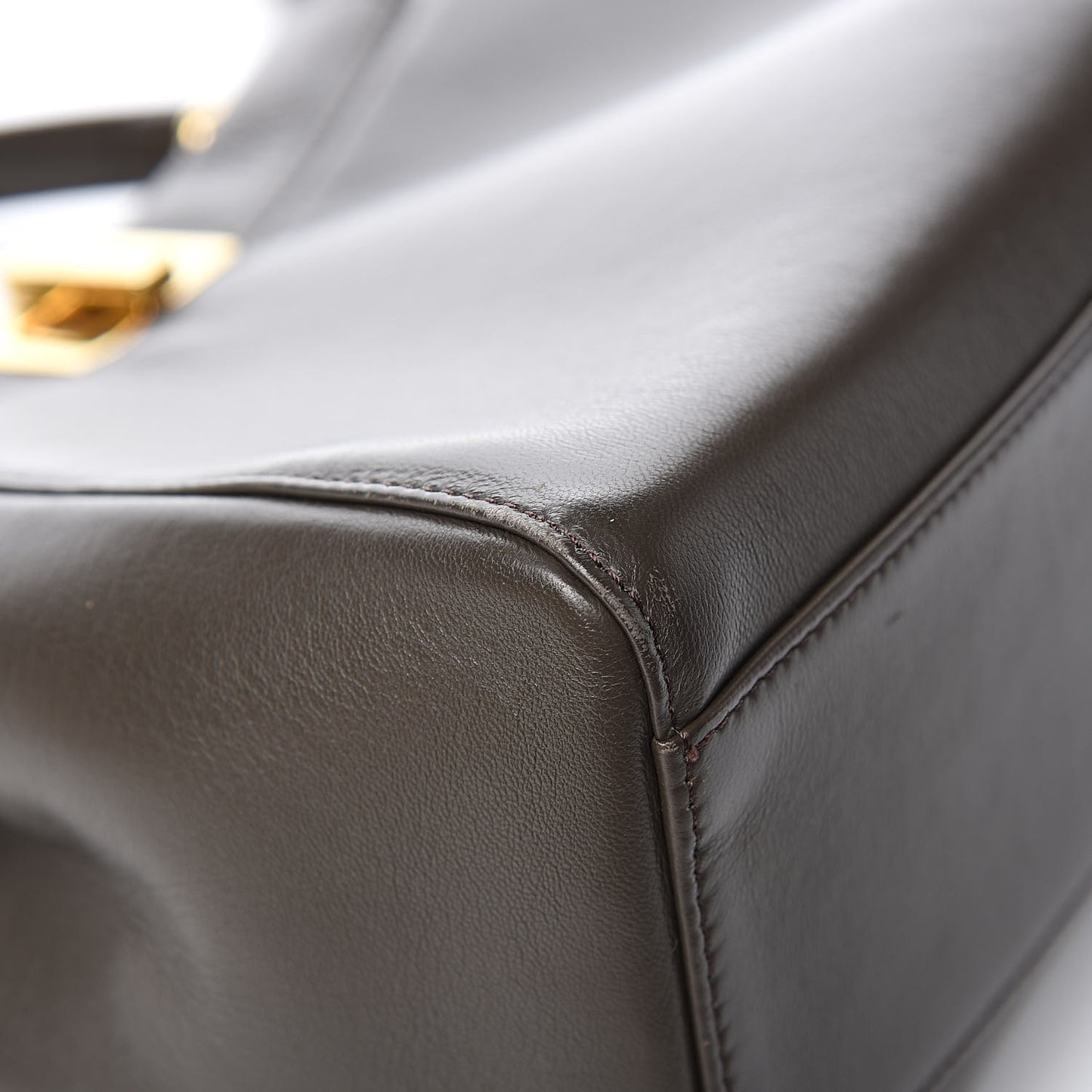 Nappa Mini Peekaboo Iconic Satchel Carbone