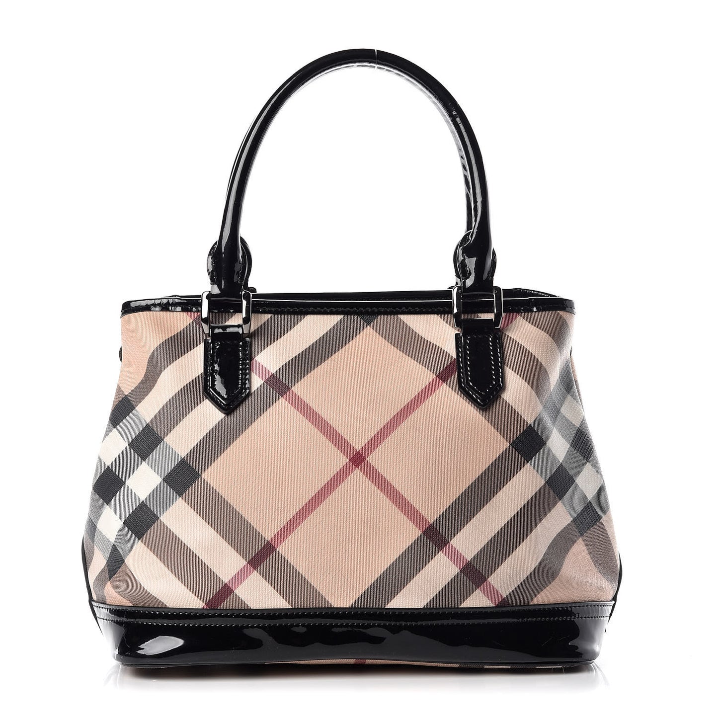 Nova Check Medium Tote Black