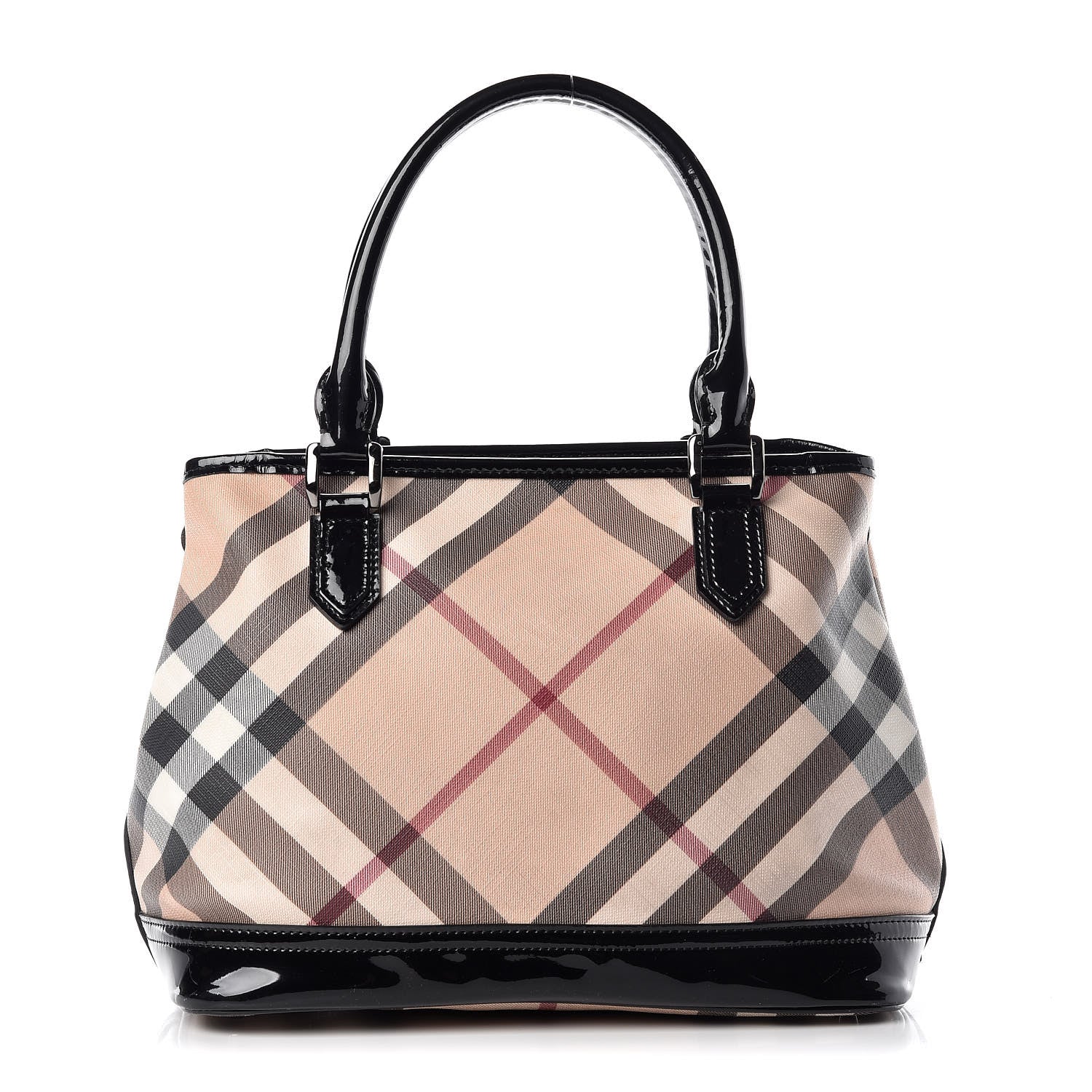 Burberry Nova Check Medium Tote Black 1 of 22