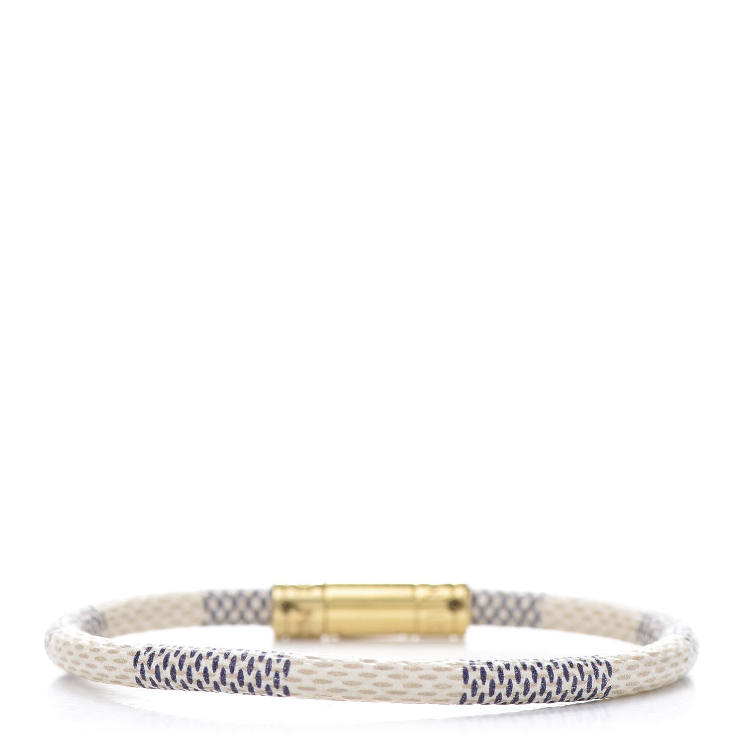 Louis Vuitton Damier Azur Keep It Bracelet 17 3 of 4