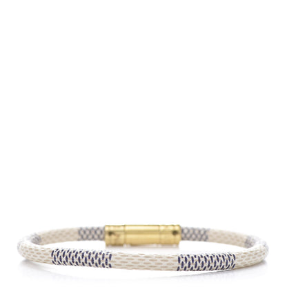 Louis Vuitton Damier Azur Keep It Bracelet 17 3 of 4