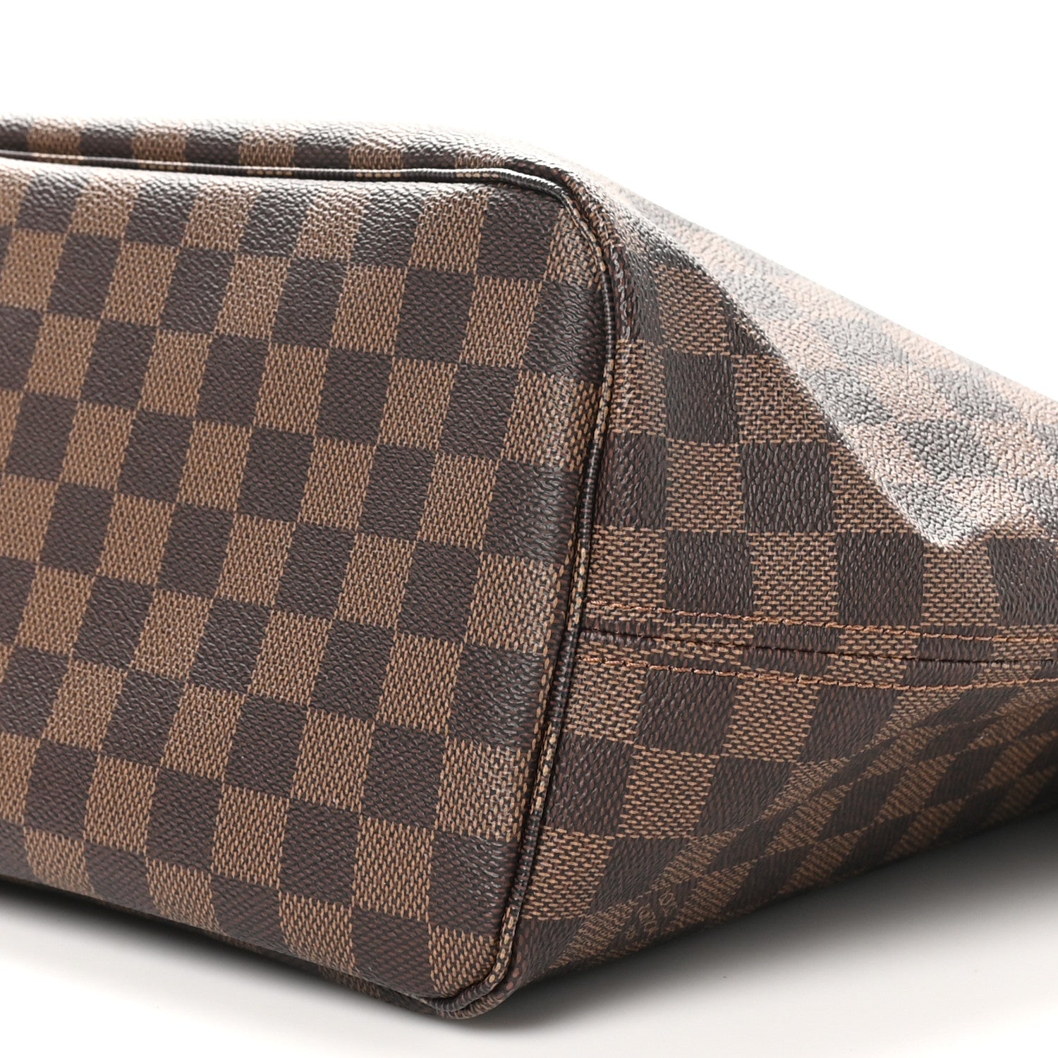 Louis Vuitton Damier Ebene Neo Neverfull MM Rose Ballerine 10 of 10