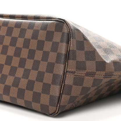 Louis Vuitton Damier Ebene Neo Neverfull MM Rose Ballerine 10 of 10