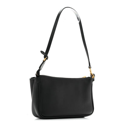 Balenciaga Natural Smooth Calfskin Rodeo Sling Pochette Black 3 of 12