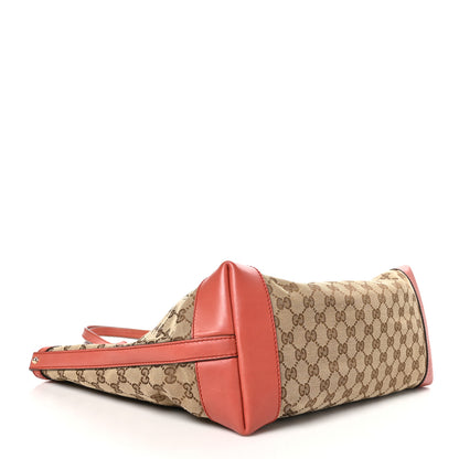 Gucci Monogram Medium Craft Tote Coral 5 of 12