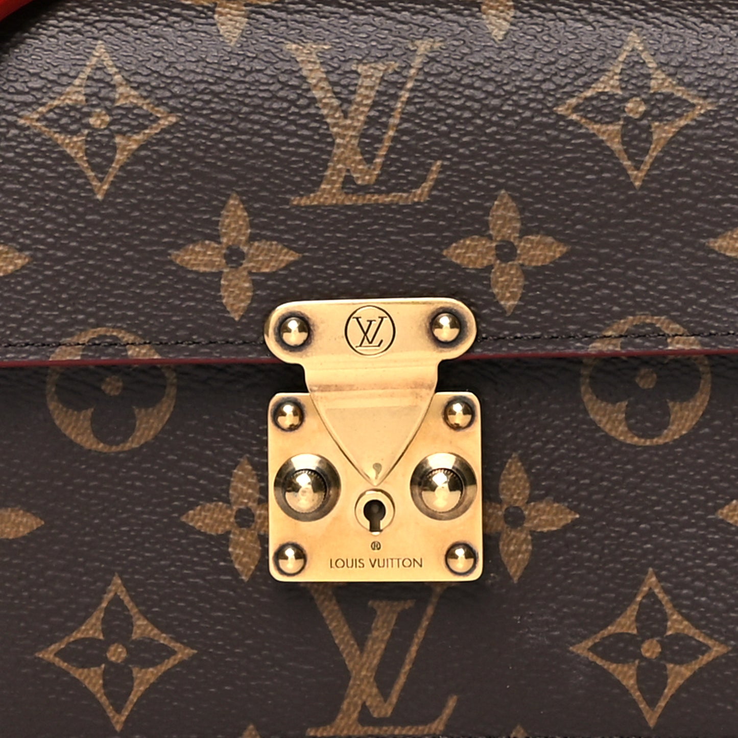Monogram S Lock Belt Pouch MM