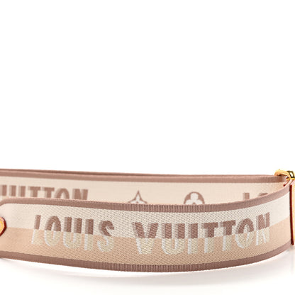 Louis Vuitton Jacquard Speedy Bandouliere 20 Shoulder Strap Beige 3 of 4
