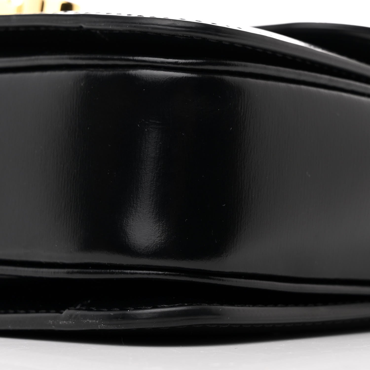 Celine Shiny Calfskin Teen Triomphe Black 11 of 11