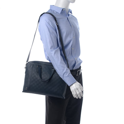 Louis Vuitton Damier Infini Porte-Documents Studio Cosmos 2 of 10