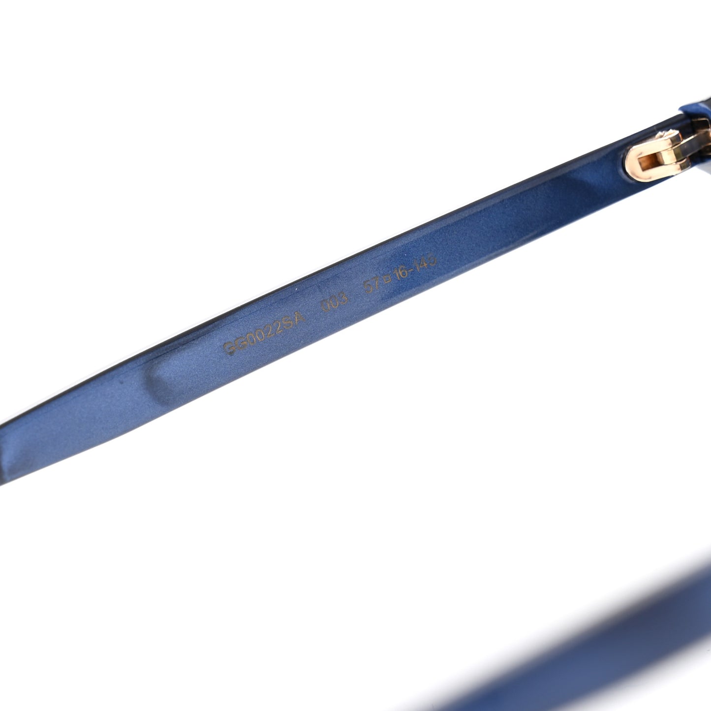 Acetate GG Sunglasses GG0022/SA Blue Grey