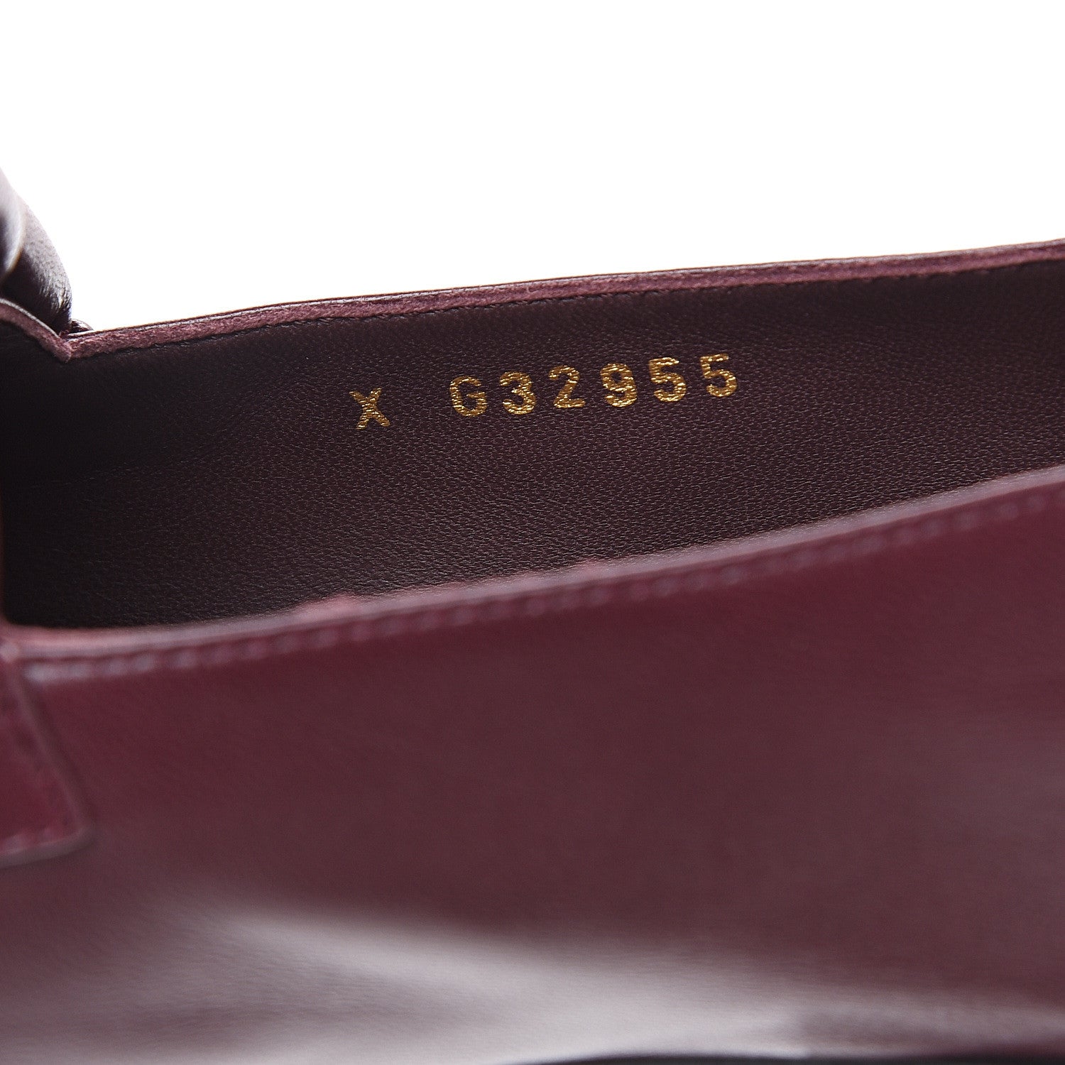 Chanel Lambskin CC Braided Chain Loafers 38 Bordeaux 6 of 9