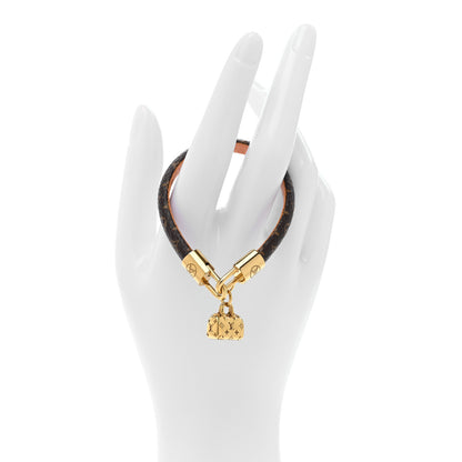 Louis Vuitton Monogram Speedy Charm Bracelet 17 2 of 5