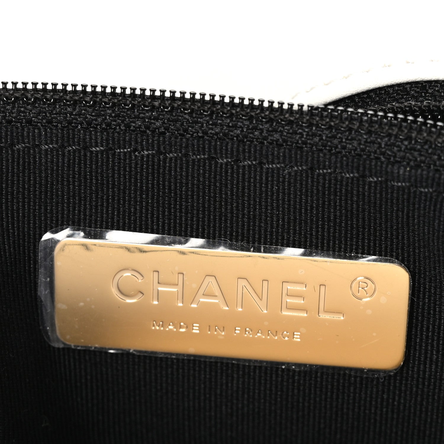 Chanel Lambskin Quilted Large Chanel 19 Flap White 6 of 10