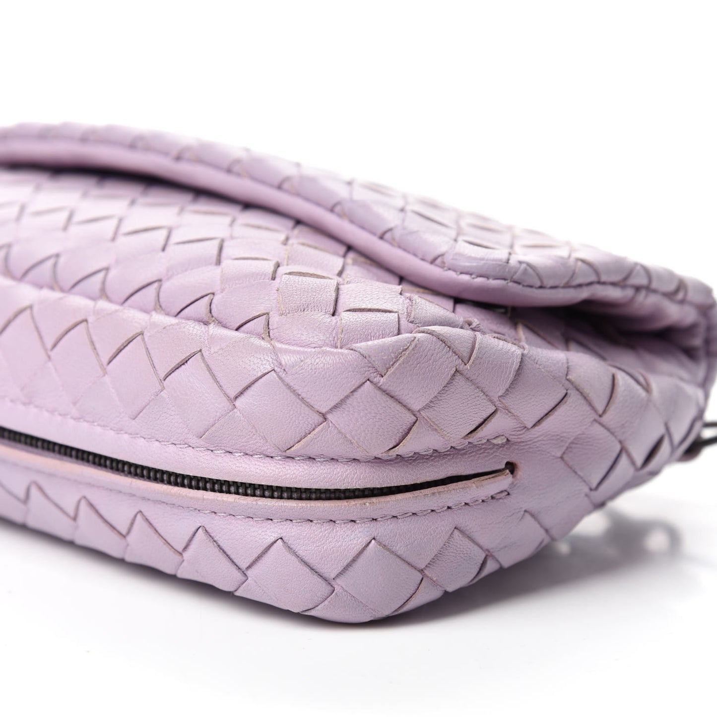 Nappa Intrecciato Mini Chain Messenger Parme