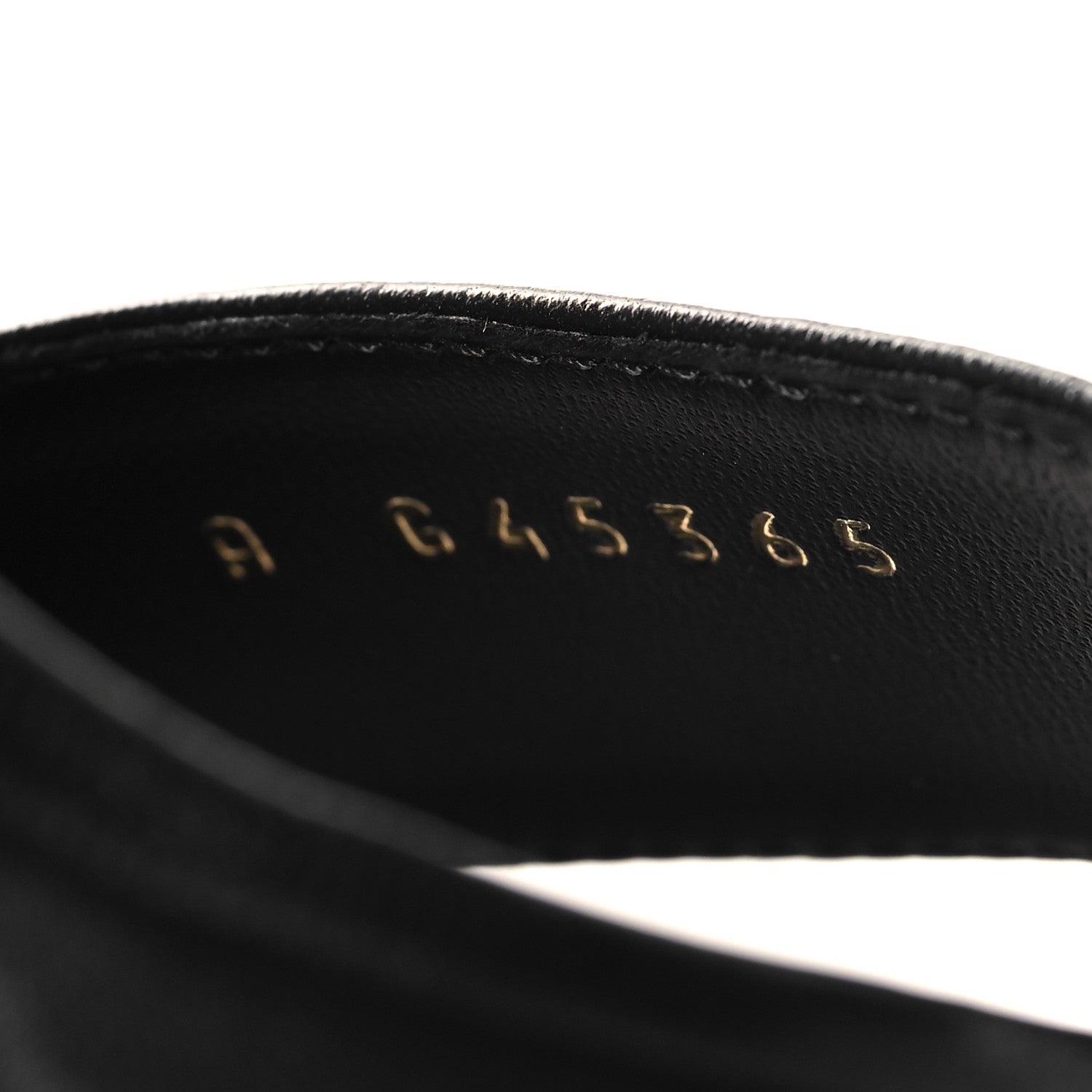 Chanel Lambskin Logo Platform Sandals 36.5 Black 7 of 10