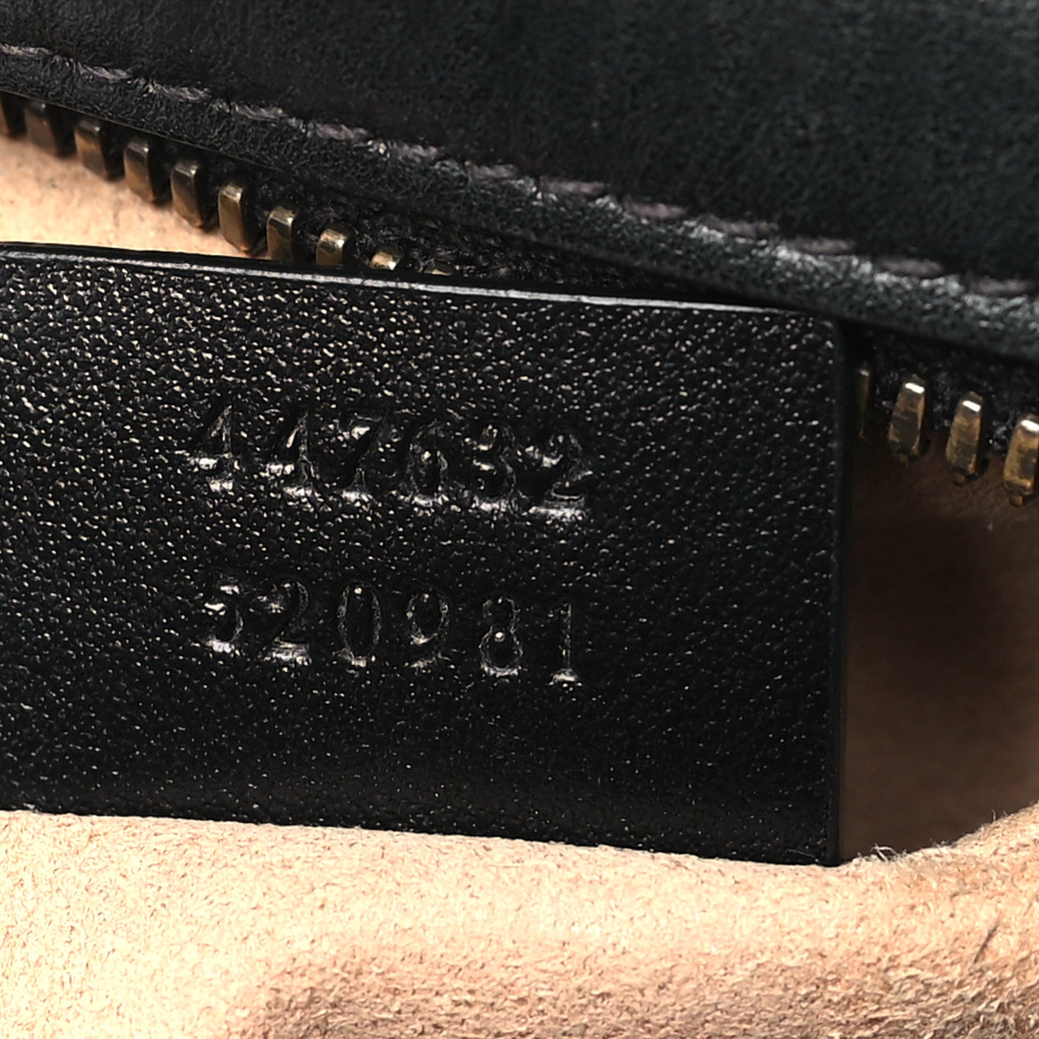 Gucci Calfskin Matelasse Small GG Marmont Chain Shoulder Bag Black 7 of 11