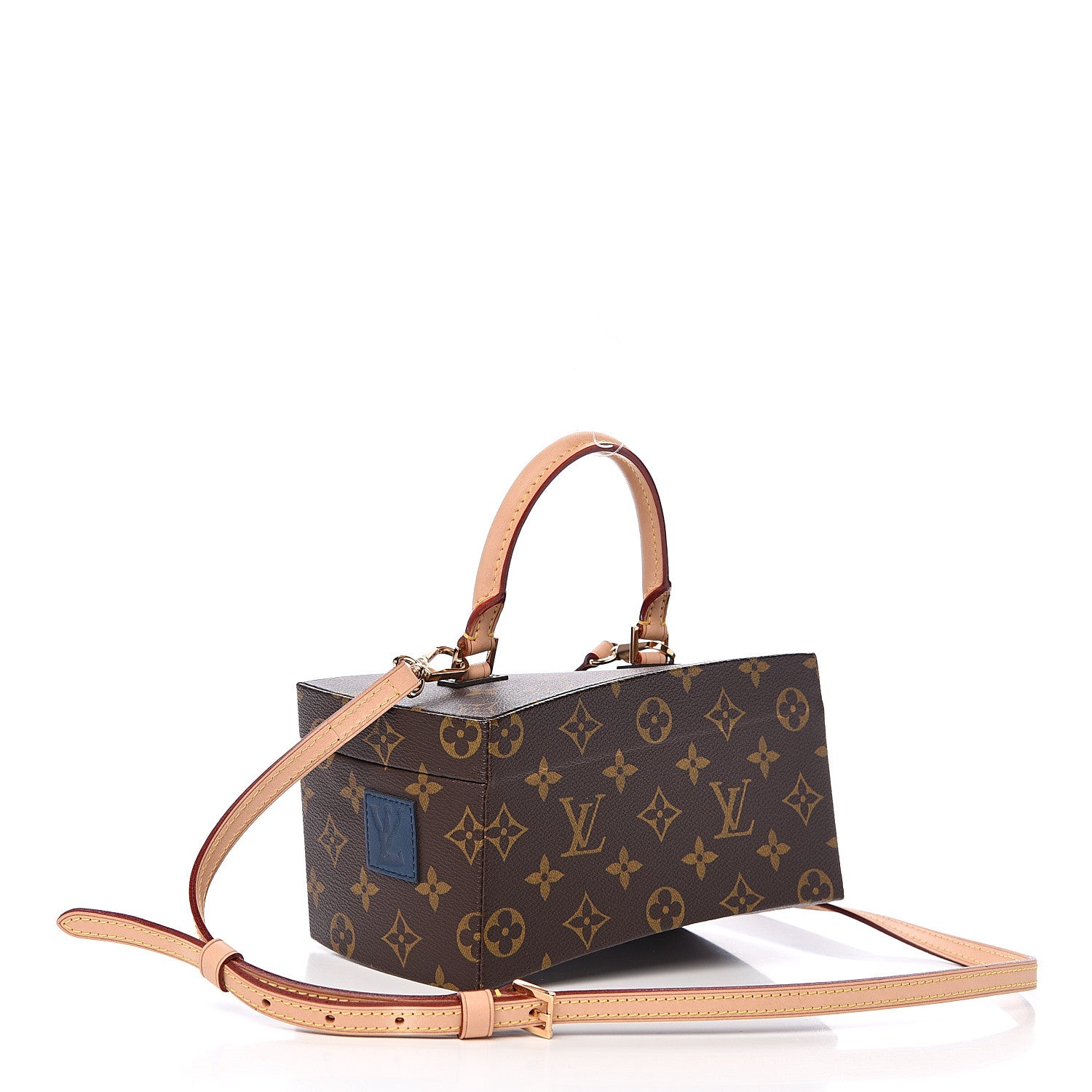 Louis Vuitton Monogram Iconoclasts Frank Gehry Twisted Box Bag 2 of 9