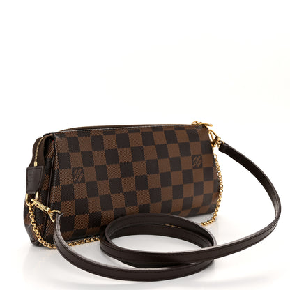 Louis Vuitton Damier Ebene Eva Clutch 3 of 10