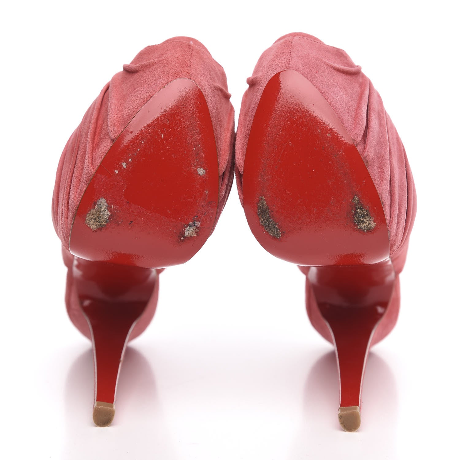 Christian Louboutin Veau Velours Miss Benin 160 Pumps 35.5 Rose Paris 5 of 9