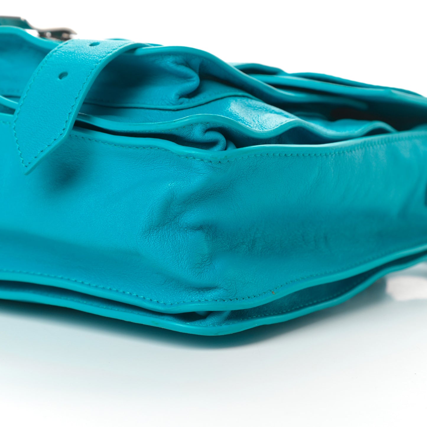 Lambskin Medium PS1 Satchel Turquoise