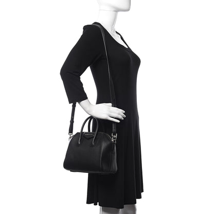 Givenchy Sugar Goatskin Mini Antigona Black 2 of 10
