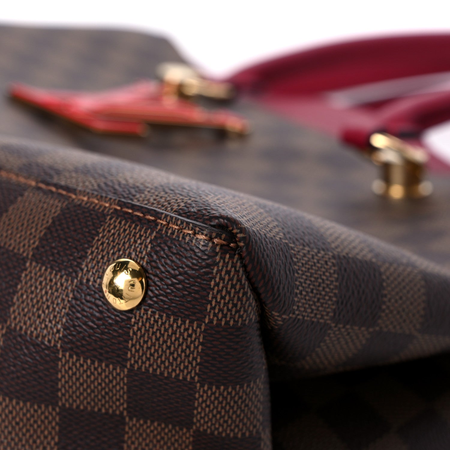 Louis Vuitton Damier Ebene LV Riverside Lie De Vin 8 of 13