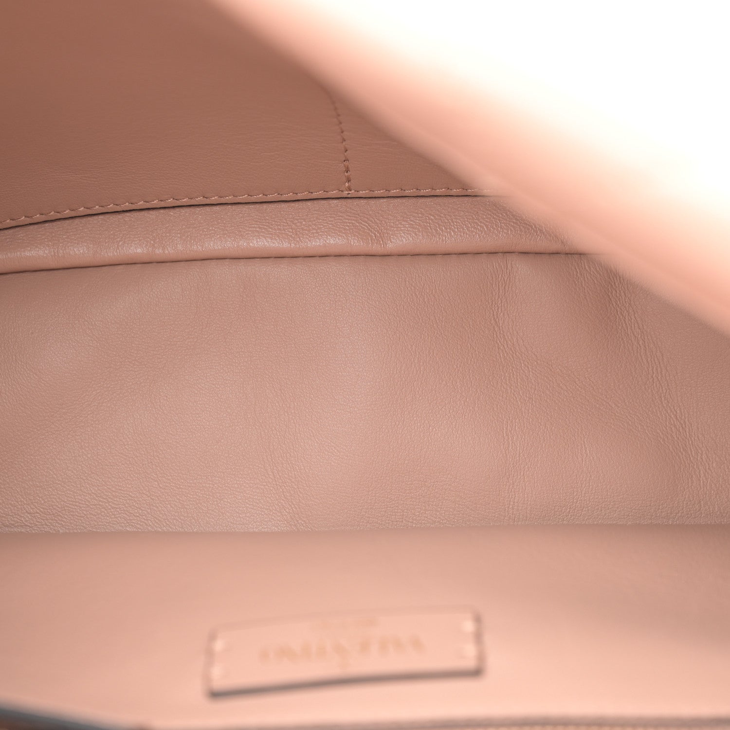 Valentino Garavani Nappa Large Roman Stud Shoulder Bag Rose Cannelle 5 of 9