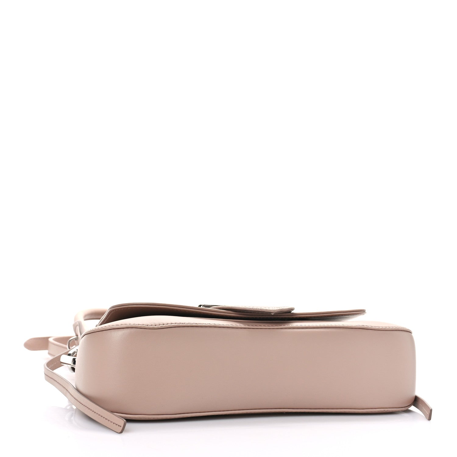 Prada City Calfskin Saffiano Sidonie Shoulder Bag Cipria 4 of 8