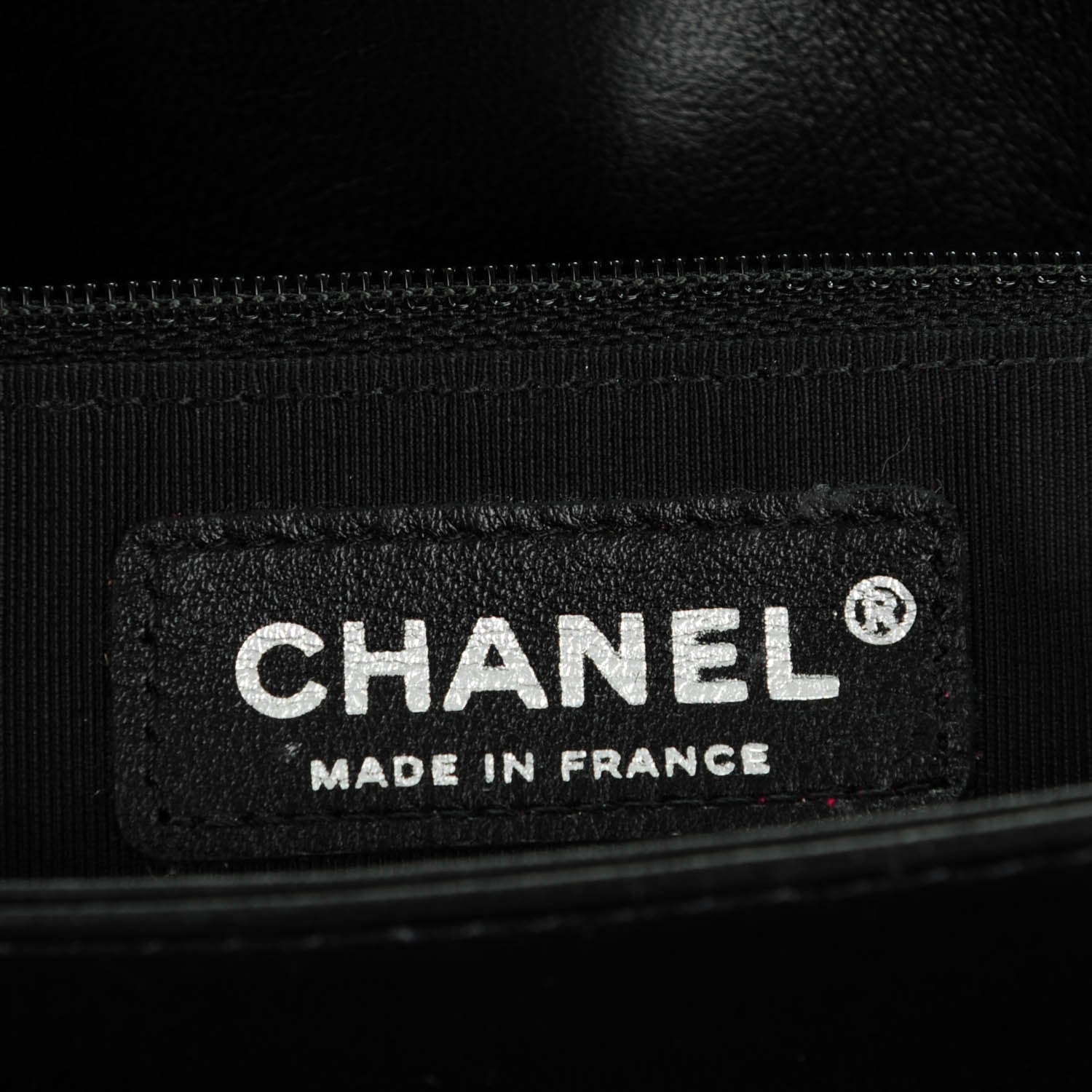 Chanel Shiny Lambskin Quilted Large Trianon Messenger Flap Black 7 of 8