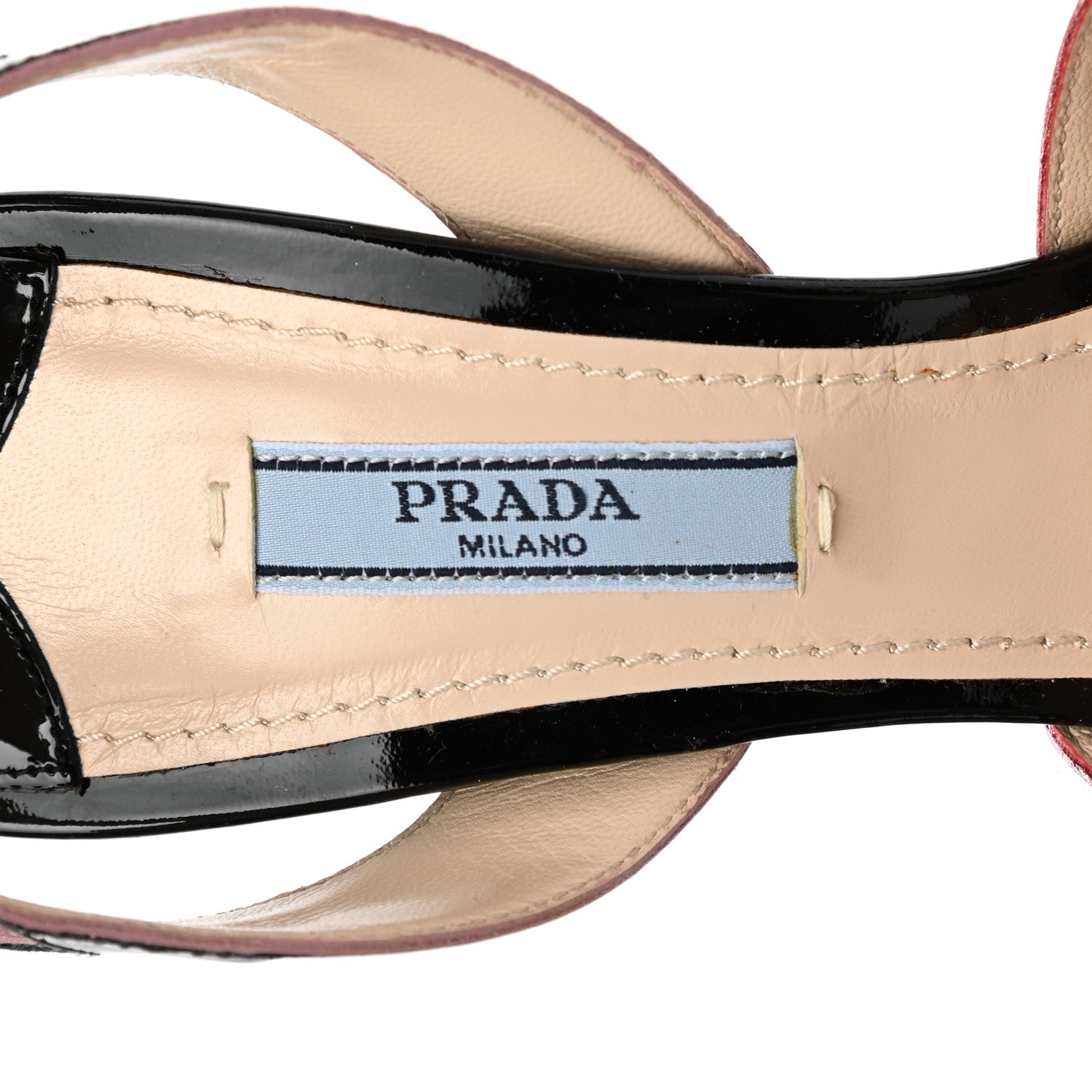 Prada Patent Flame Crystal Embellished Sandals 39 Multicolor 7 of 13