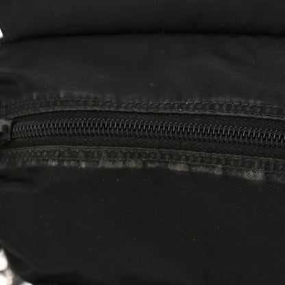 Prada Nylon New Vela Studded Messenger Bag Black 11 of 12