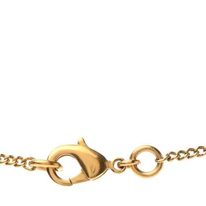 Chanel CC Necklace Matte Gold 5 of 6
