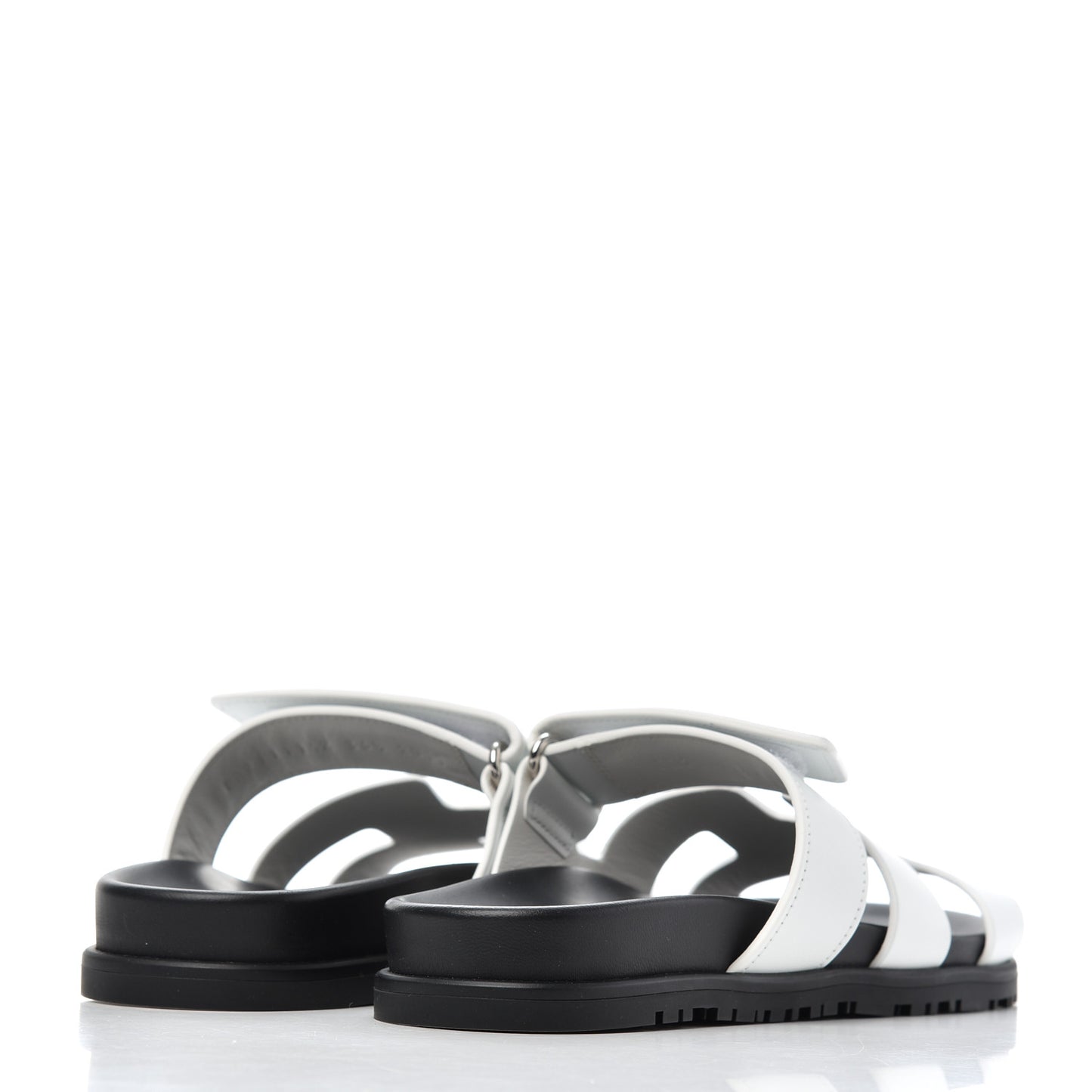 Calfskin Womens Chypre Sandals 36.5 White