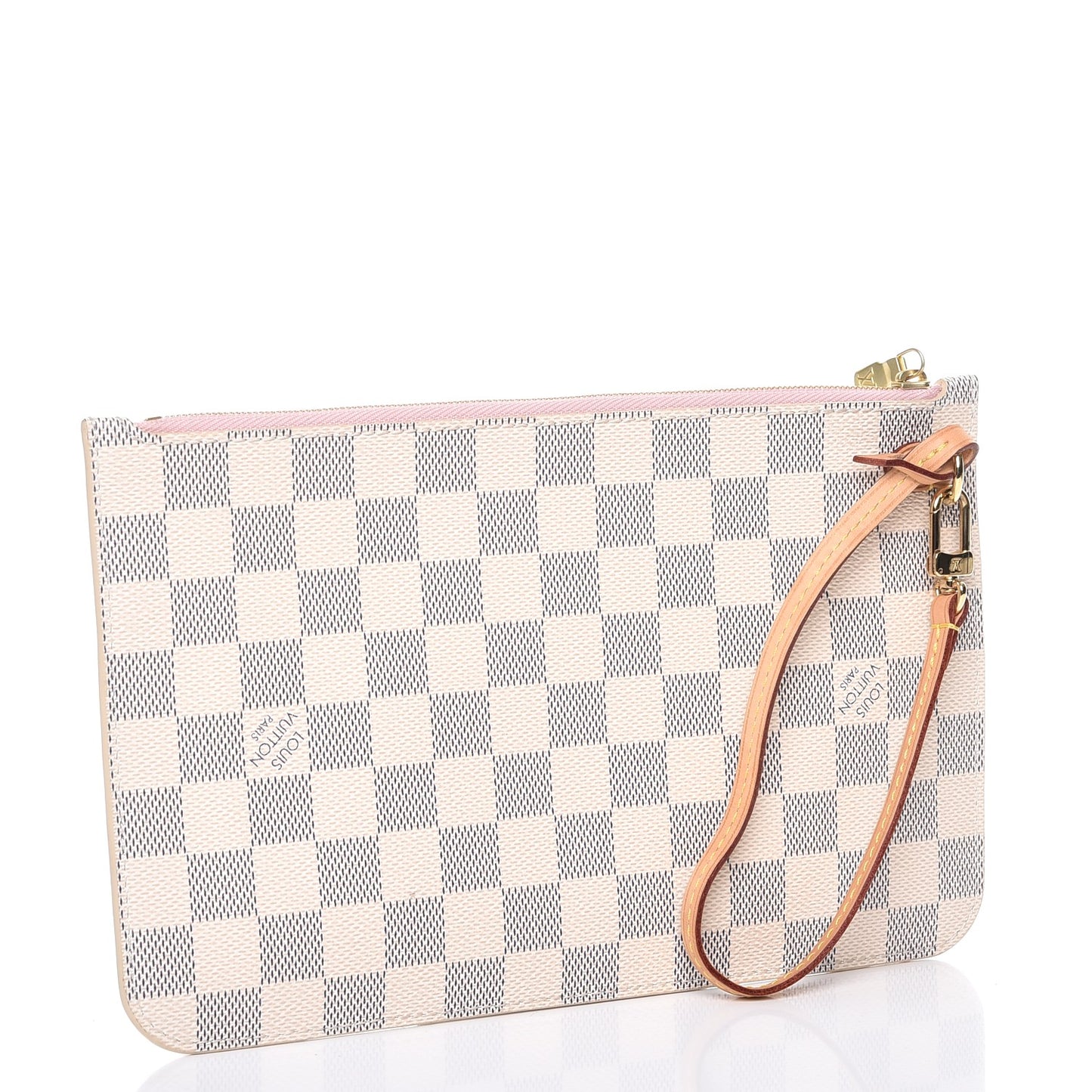 Damier Azur Neverfull MM GM Pochette Rose Ballerine