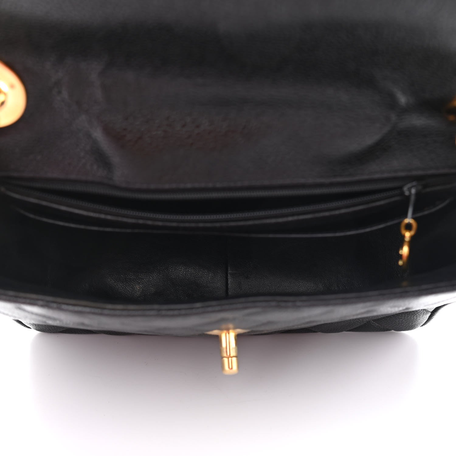 Chanel Caviar Quilted Medium Single Flap Black 6 of 10