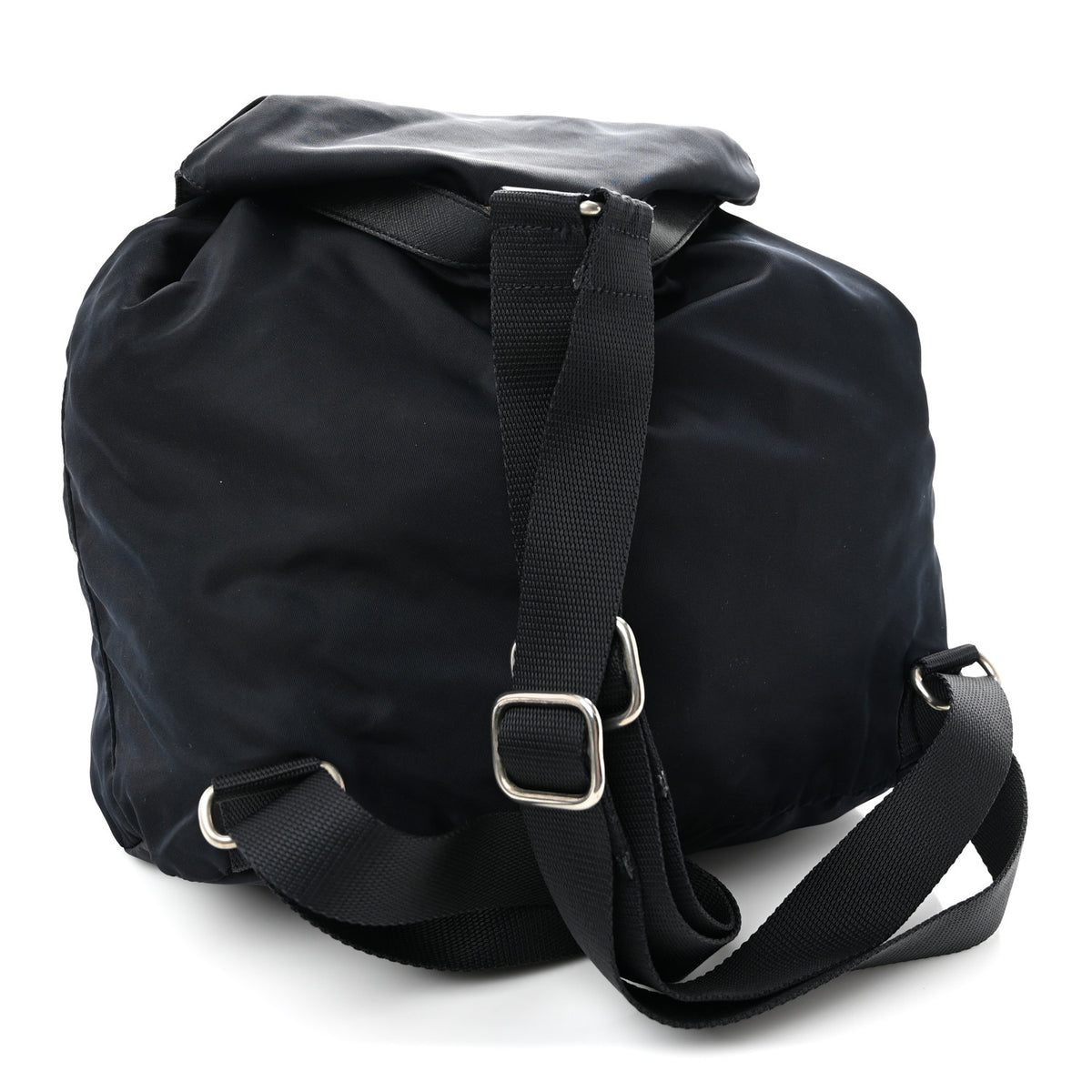 Prada Nylon Vela Saffiano Medium Backpack  Royal 2 of 9