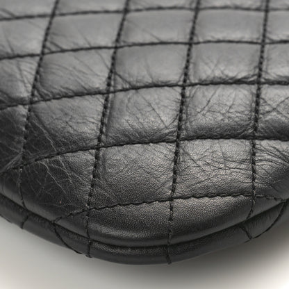 Chanel Aged Calfskin Quilted Crossbody Bag Black 10 of 10