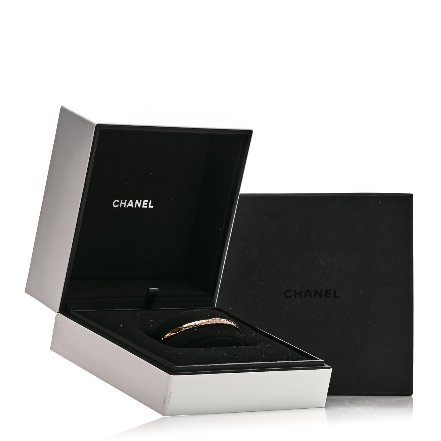 18K Beige Gold Mini Coco Crush Bangle Bracelet M