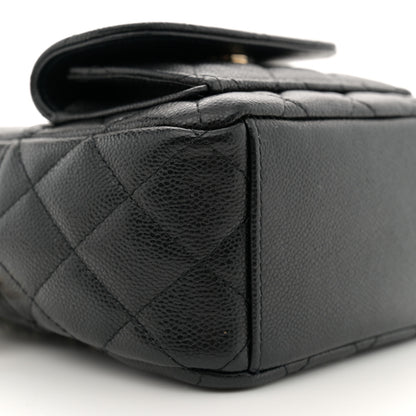Chanel Caviar Quilted CC Mini Classic Backpack Black 9 of 11