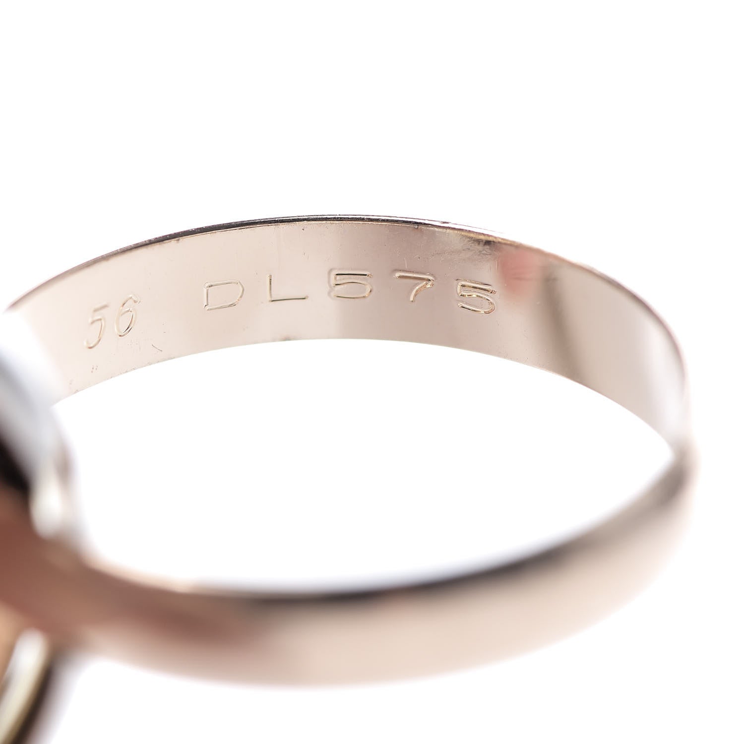 Cartier 18K Pink Yellow White Gold Classic Trinity Ring 56 7.5 6 of 6
