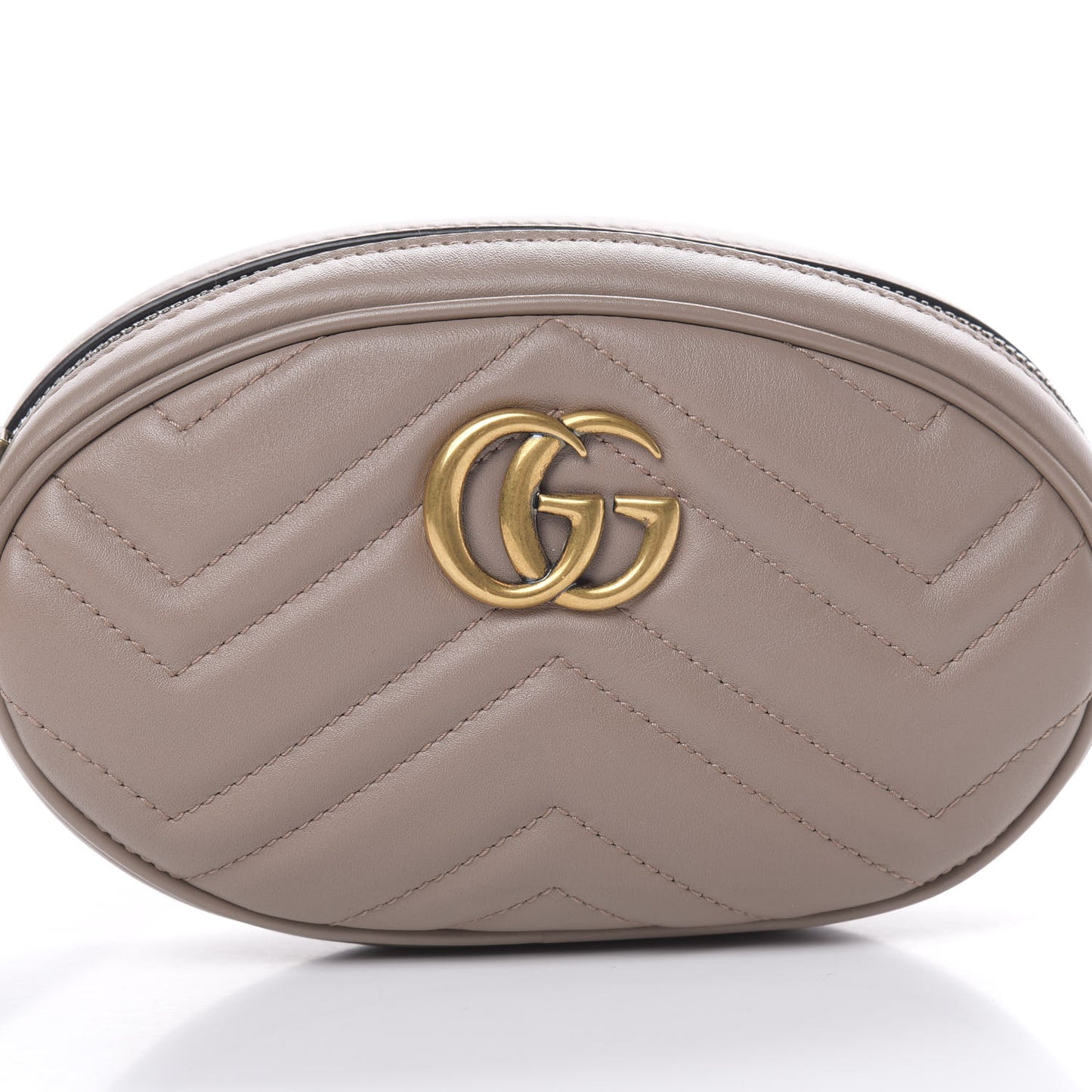 Calfskin Matelasse GG Marmont Belt Bag 95 38 Porcelain Rose