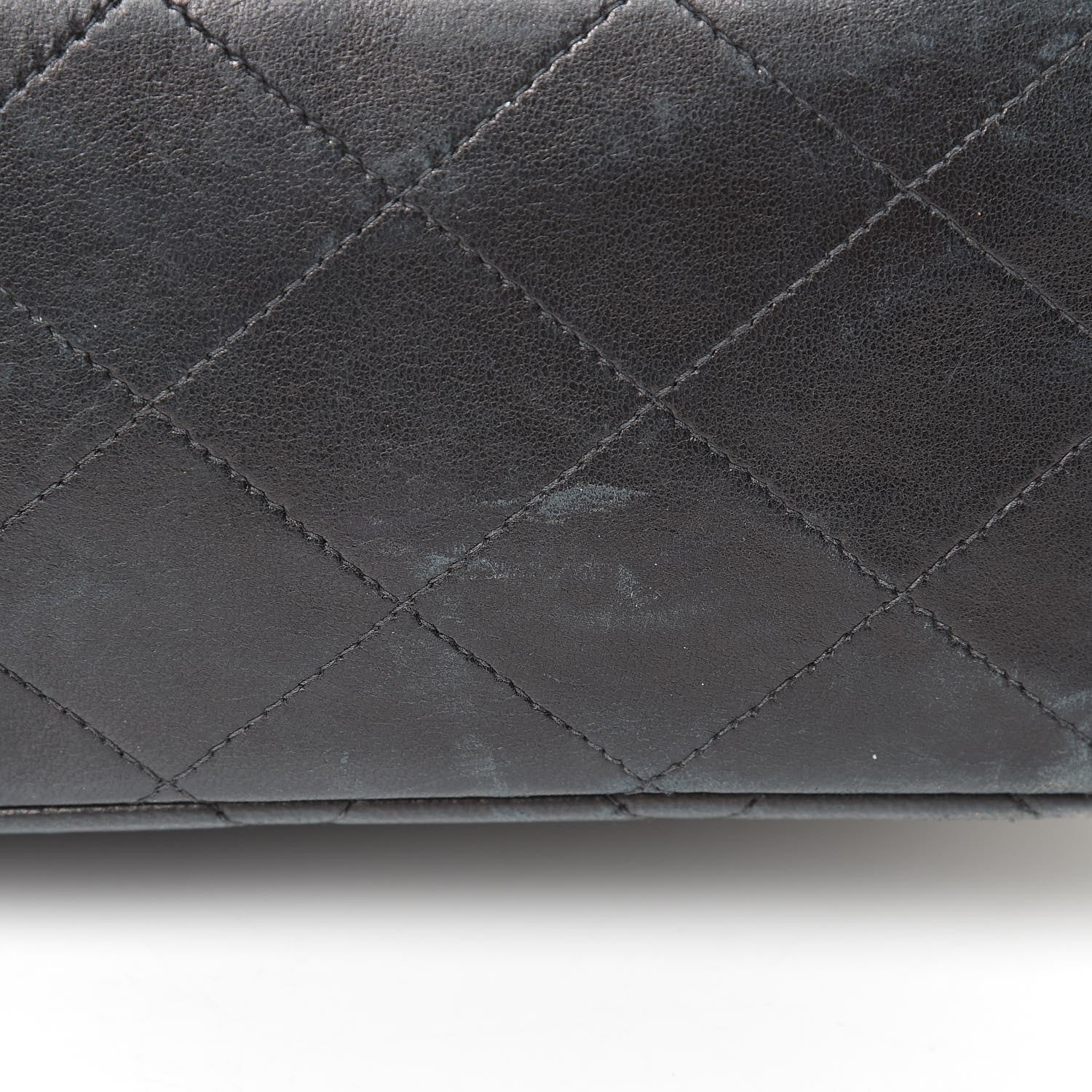 Chanel Lambskin Quilted XL Jumbo Single Flap Black 22 of 31