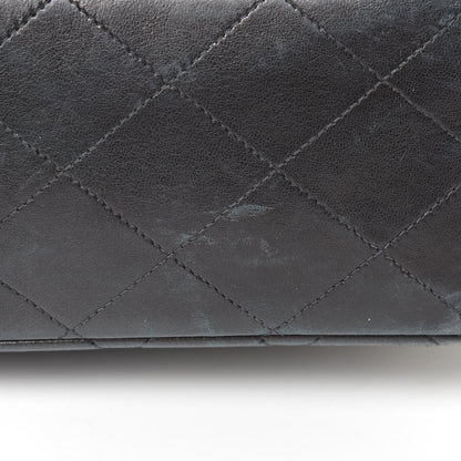Chanel Lambskin Quilted XL Jumbo Single Flap Black 22 of 31