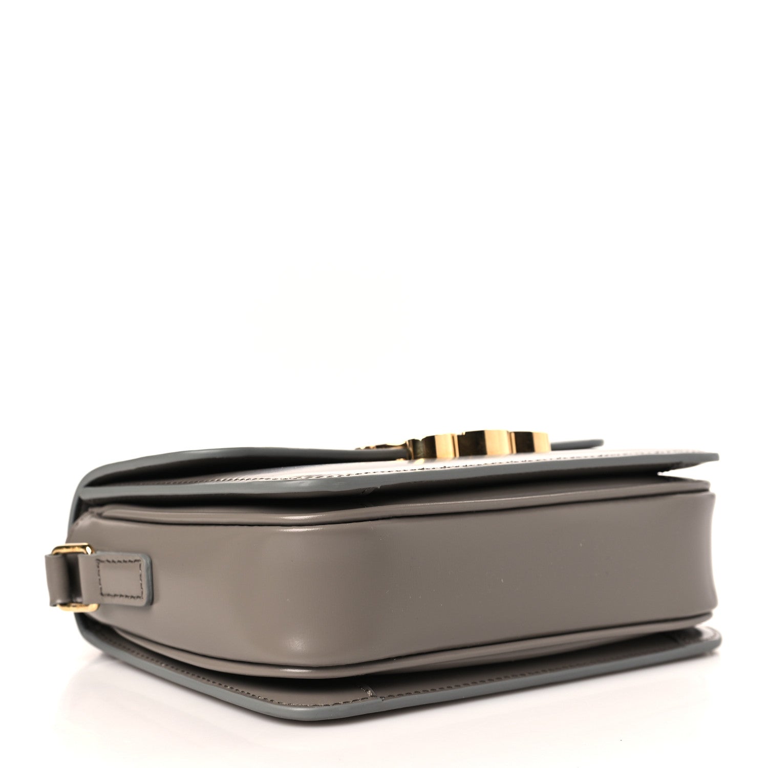Celine Shiny Calfskin Teen Triomphe Pebble 3 of 8